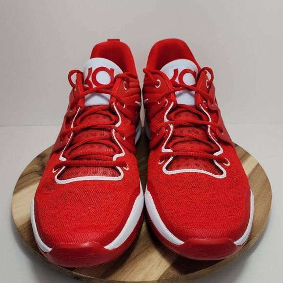NIKE KD15 KD 15 TB KEVIN DURANT UNIVERSITY RED-WHITE DO9826-600 MEN’S SZ 18 - Picture 2 of 10